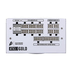 1ST PLAYER NGDP 1000W 80+ GOLD ATX3.1/PCLE 5.1 JAPON KAPASİTÖR FULL MODÜLER APFC 10 YIL G. BEYAZ