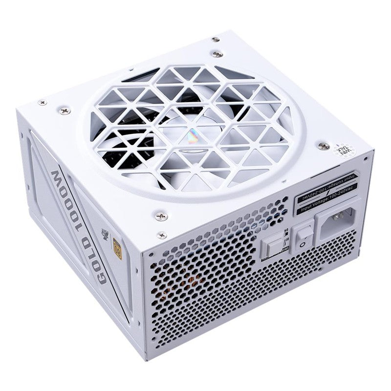 1ST PLAYER NGDP 1000W 80+ GOLD ATX3.1/PCLE 5.1 JAPON KAPASİTÖR FULL MODÜLER APFC 10 YIL G. BEYAZ