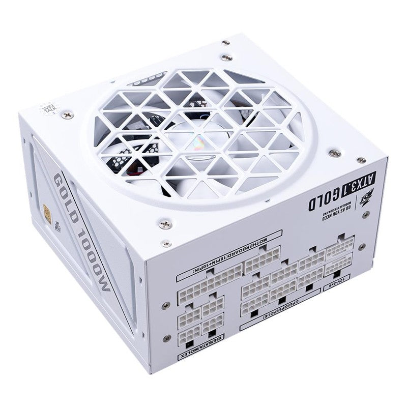 1ST PLAYER NGDP 1000W 80+ GOLD ATX3.1/PCLE 5.1 JAPON KAPASİTÖR FULL MODÜLER APFC 10 YIL G. BEYAZ