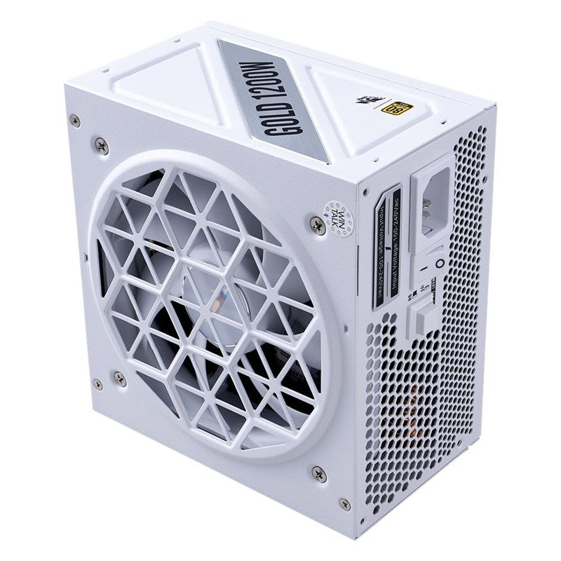 1ST PLAYER NGDP 1200W 80+ GOLD ATX3.1/PCLE 5.1 JAPON KAPASİTÖR FULL MODÜLER APFC 10 YIL G. BEYAZ