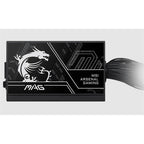 MSI MAG A750BN PCIE5 III 750W 80+ BRONZE ATX 3.1 PCIE 5.1 POWER SUPPLY