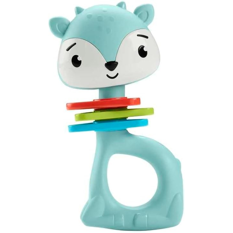 Fisher Price Eğlenceli Dostlar Çıngıraklı Dişlik - Tırtıklı Ceylan HJW11-HKD68