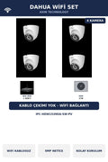 Dahua 4 Kameralı 5MP WiFi Kablosuz Kamera Seti Kablo Çekimsiz 2TB