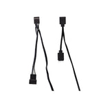 1ST PLAYER FC7R 120MM REVERSE 4PIN PWM + 3PIN ARGB TEKLİ AYNA TASARIMLI SİYAH KASA FANI