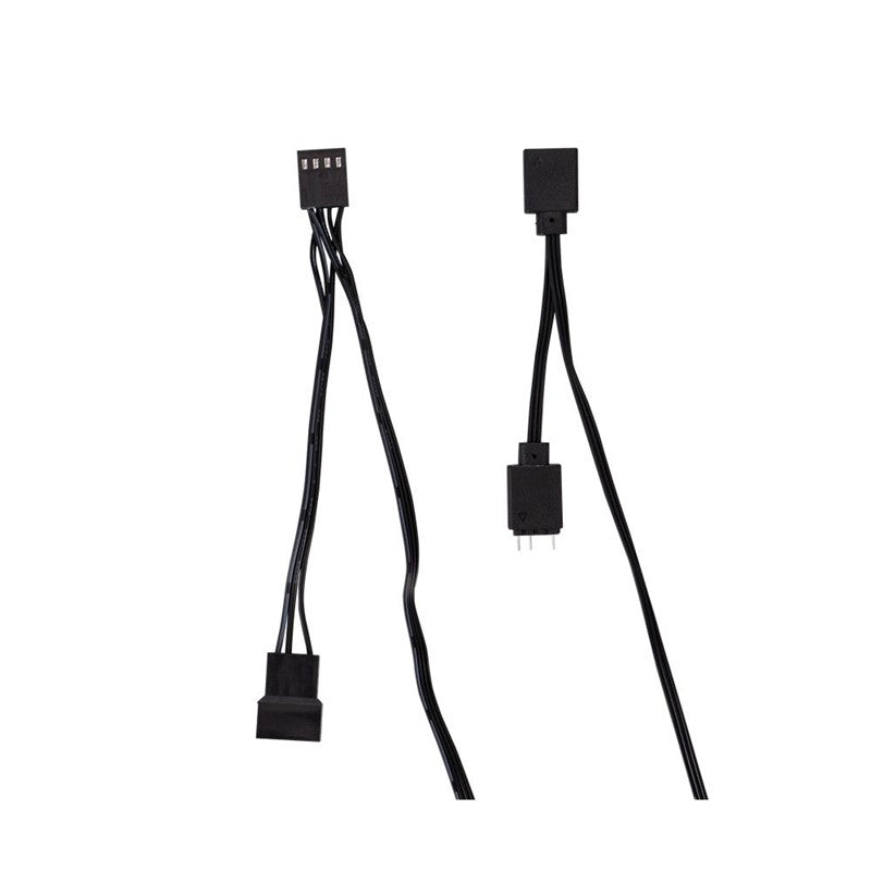 1ST PLAYER FC7R 120MM REVERSE 4PIN PWM + 3PIN ARGB TEKLİ AYNA TASARIMLI SİYAH KASA FANI