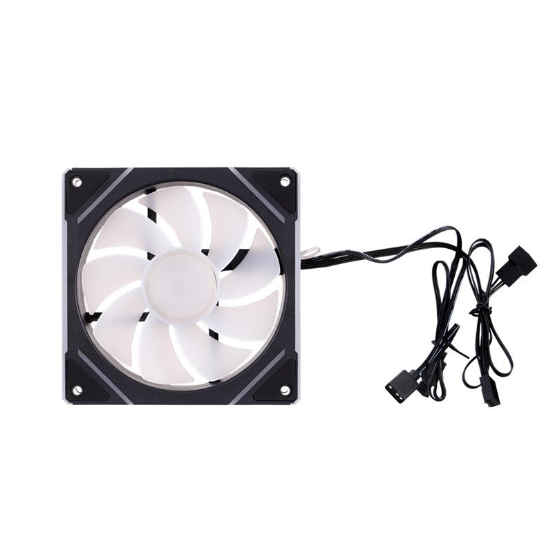 1ST PLAYER FC7R 120MM REVERSE 4PIN PWM + 3PIN ARGB TEKLİ AYNA TASARIMLI SİYAH KASA FANI