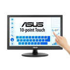 ASUS 15.6 VT169HE IPS 5MS 60MHZ 1XVGA 1XHDMI FHD 1920X1080 DOKUNMATİK EKRAN FLICKER FREE ÇERÇEVESİZ