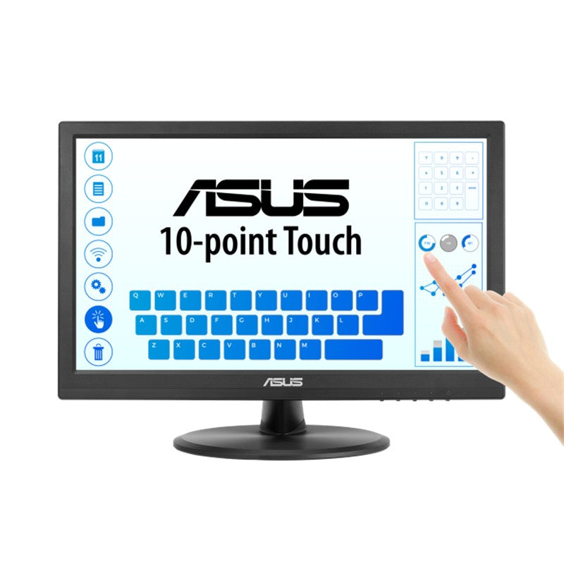 ASUS 15.6 VT169HE IPS 5MS 60MHZ 1XVGA 1XHDMI FHD 1920X1080 DOKUNMATİK EKRAN FLICKER FREE ÇERÇEVESİZ