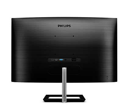 PHILIPS 31.5 322E1C/00 4MS 75MHZ 1XVGA 1XHDMI 1XDP FHD 1920X1080 CURVED VESA SİYAH