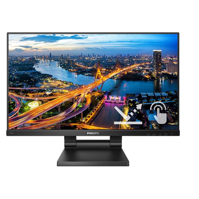 PHILIPS 24 242B1TC/00 IPS 4MS 75MHZ 1XVGA 1XHDMI 1XDP USB 3.2 FHD 1920X1080 HOPARLÖR DOKUNMATİK EKRA