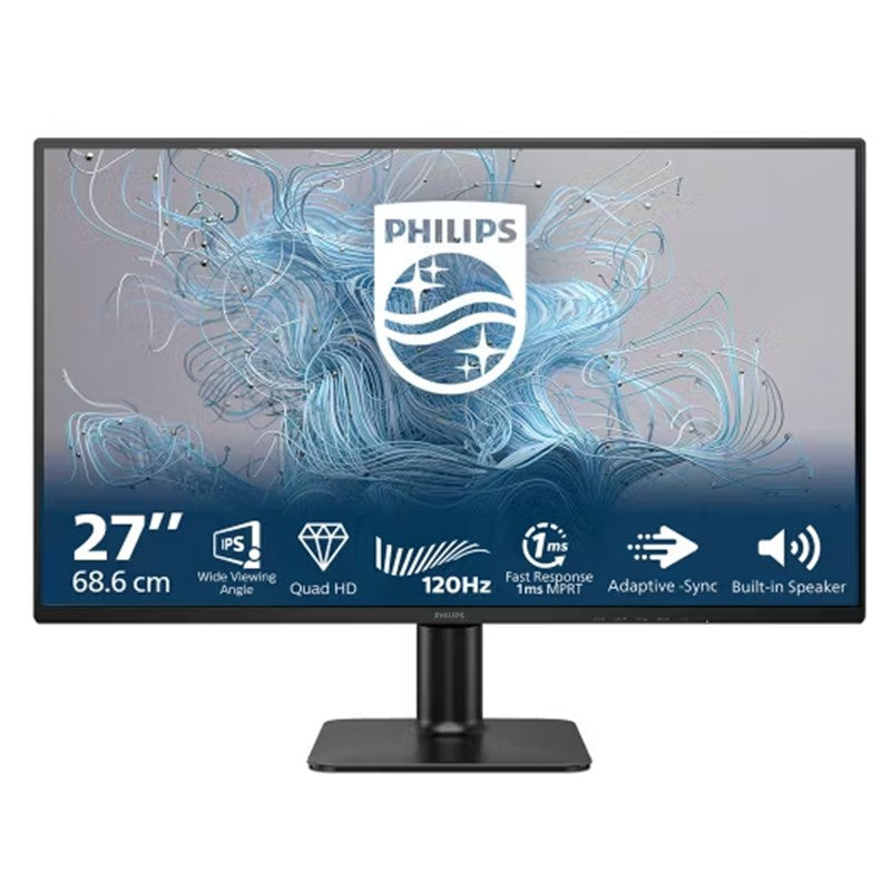 PHILIPS 27 27E2N2500/01 IPS 1MS 120HZ 1XHDMI 1XDP 2K QHD 2560X1440 FLICKER-FREE VESA SİYAH