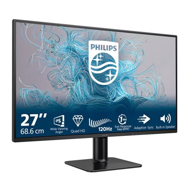 PHILIPS 27 27E2N2500/01 IPS 1MS 120HZ 1XHDMI 1XDP 2K QHD 2560X1440 FLICKER-FREE VESA SİYAH