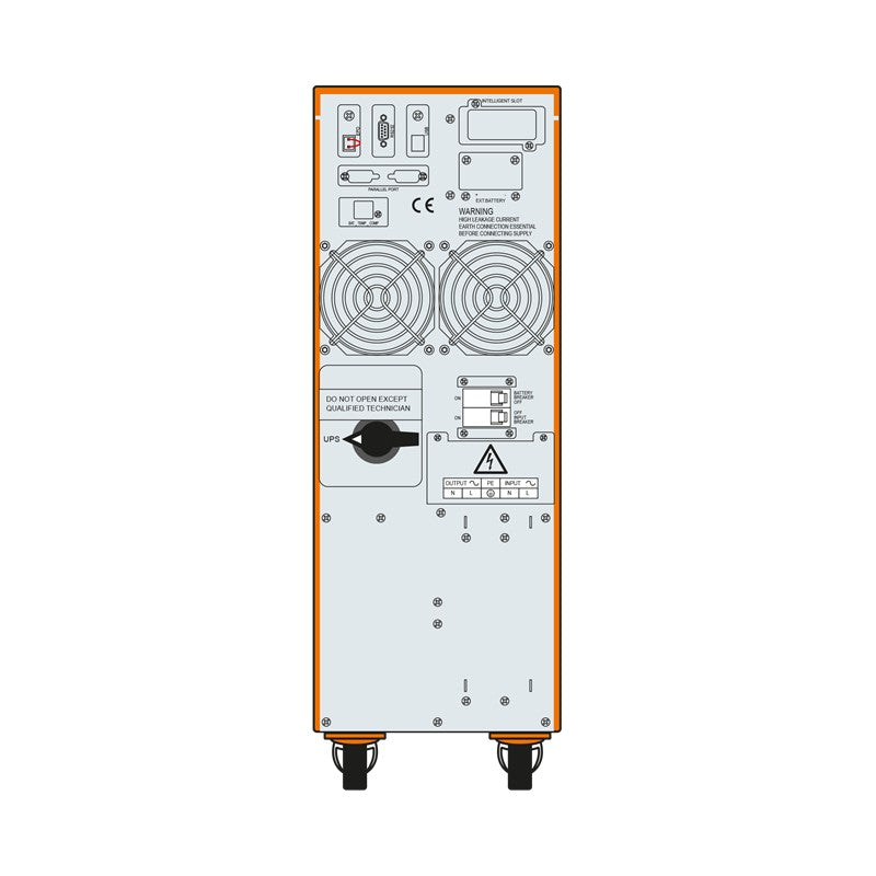 MAKELSAN POWERPACK SE 10KVA 1F/1F (16X9AH) PF;1 6/12DK ONLINE UPS