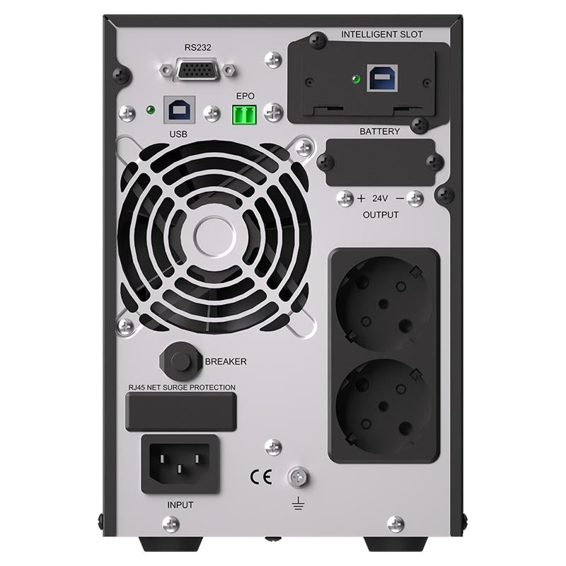 TESCOM NEOLINE 1KVA 1F/1F (2X9AH) 4/8DK LCD ONLINE UPS