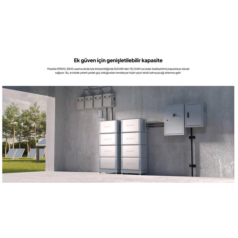 BLUETTI B500 4960WH HARİCİ BATARYA ÜNİTESİ