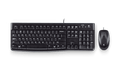 LOGITECH MK120 TR Q USB KABLOLU KLAVYE VE MOUSE SET SİYAH 920-002560
