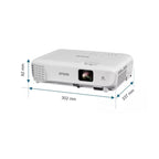 EPSON EB-W53 4000 ANS 1280X800 WXGA 2XHDMI 3LCD PROJEKSIYON