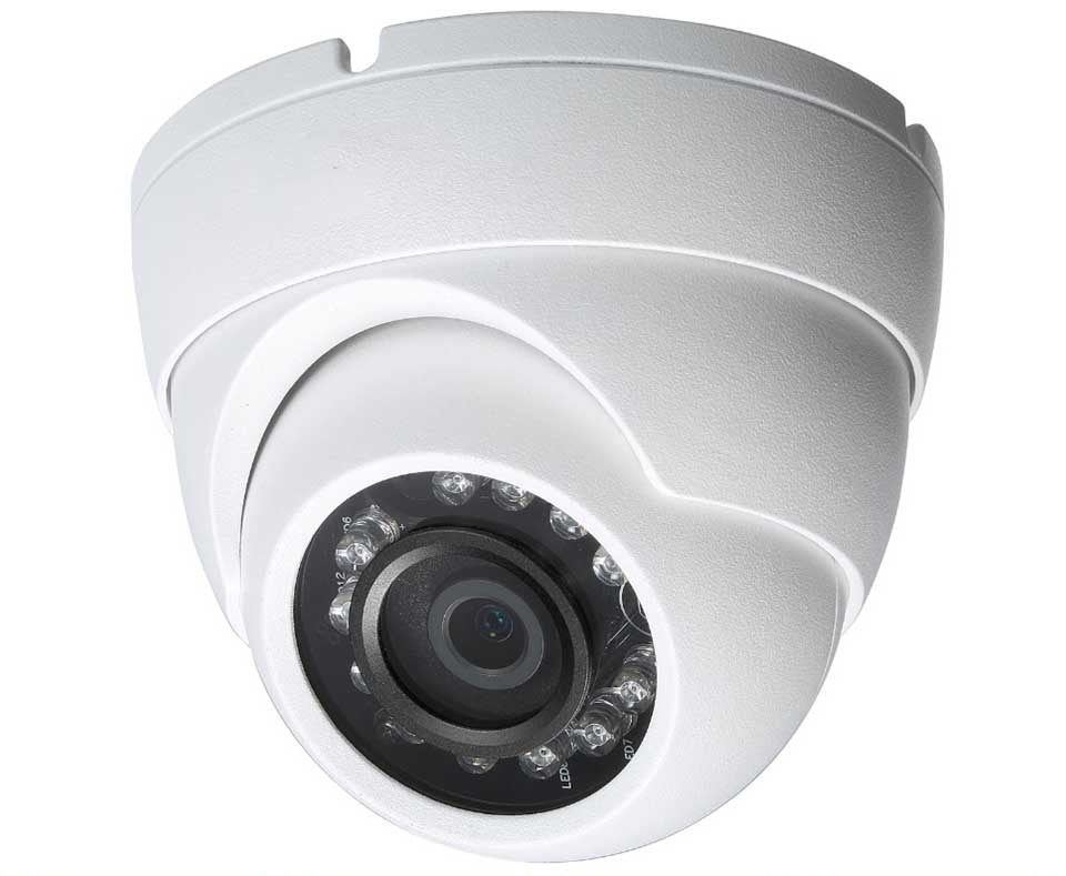 Dahua HAC-HDW1200M-0280B 2MP HDCVI Dome Analog Güvenlik Kamerası 30m Gece Görüş Dış Mekan