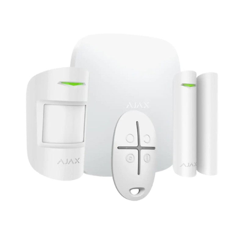 AJAX STARTERKIT 4G GSM/GPRS KABLOSUZ AKILLI ALARM SETİ BEYAZ RENK