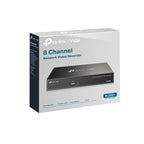 Tplink-Vigi TP-LINK VIGI NVR1008H 8 KANAL 1 SATA H265+ ONVIF NVR KAYIT CİHAZI