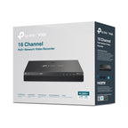 Tplink-Vigi TP-LINK VIGI NVR2016H-16P V2 16 KANAL POE 4K 2 SATA H265+ ONVIF NVR KAYIT CİHAZI