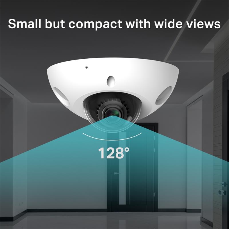 Tplink-Vigi TP-LINK VIGI C230I MINI 3MP 2.8MM LENS 30 METRE IR LED İNSAN/ARAÇ ALGILAMA DAHİLİ MİKROF