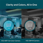 Tplink-Vigi TP-LINK VIGI C440 V2 4MP 4MM LENS 30 METRE 7/24 FULL COLOR İNSAN/ARAÇ ALGILAMA DAHİLİ Mİ
