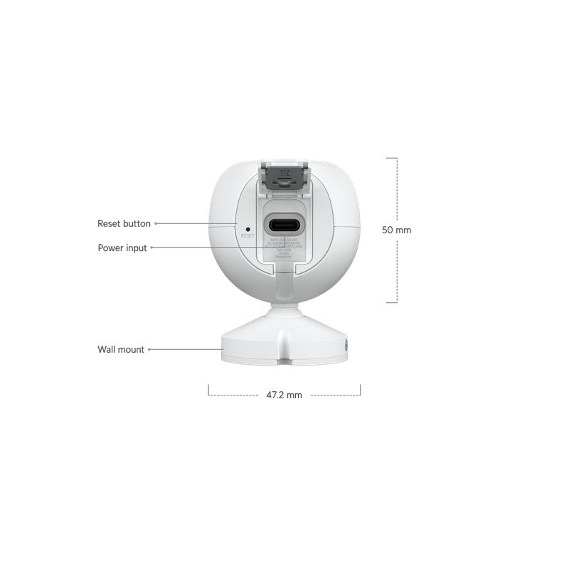 UBNT UBIQUITI UVC-G4-INS 4MP 2.8MM LENS 6 METRE IR ÇİFT YÖNLÜ KONUŞMA İNSAN/ARAÇ/HAYVAN ALGILAMA WIF