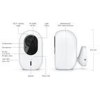 UBNT UBIQUITI UVC-G4-INS 4MP 2.8MM LENS 6 METRE IR ÇİFT YÖNLÜ KONUŞMA İNSAN/ARAÇ/HAYVAN ALGILAMA WIF