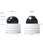 UBNT UBIQUITI UVC-G5-DOME-ULTRA 4MP 2.8MM LENS 6 METRE IR İNSAN/ARAÇ/HAYVAN ALGILAMA POE IK06 DOME K