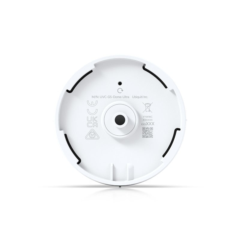UBNT UBIQUITI UVC-G5-DOME-ULTRA 4MP 2.8MM LENS 6 METRE IR İNSAN/ARAÇ/HAYVAN ALGILAMA POE IK06 DOME K