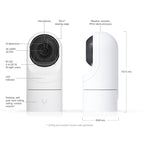 UBNT UBIQUITI UVC-G5-FLEX 4MP 2.8MM LENS 6 METRE IR DAHİLİ MİKROFON İNSAN/ARAÇ/HAYVAN ALGILAMA IPX4