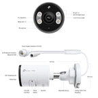 Tplink-Vigi TP-LINK VIGI INSIGHT S355 5MP 2.8MM LENS 30 METRE 7/24 FULL COLOR İNSAN/ARAÇ ALGILAMA DA