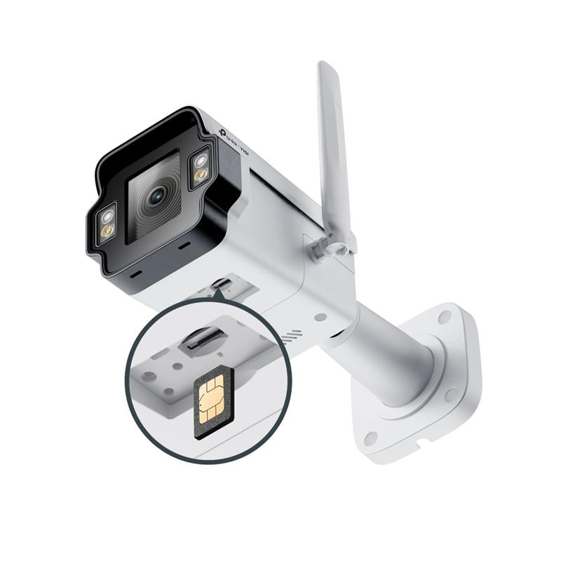 Tplink-Vigi TP-LINK VIGI INSIGHT S345-4G 4MP 4MM LENS 50 METRE IR 30 METRE FULL COLOR İNSAN/ARAÇ ALG
