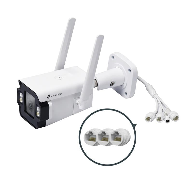 Tplink-Vigi TP-LINK VIGI INSIGHT S345-4G 4MP 4MM LENS 50 METRE IR 30 METRE FULL COLOR İNSAN/ARAÇ ALG
