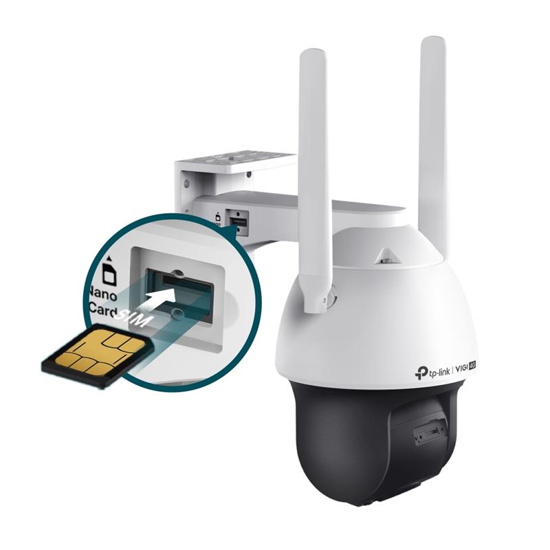 Tplink-Vigi TP-LINK VIGI C540-4G 4MP 4MM LENS 30MT FULL COLOR İNSAN/ARAÇ ALGILAMA ÇİFT YÖNLÜ KONUŞMA