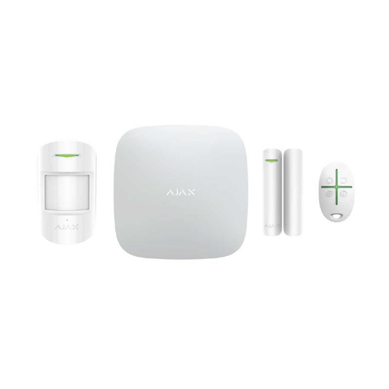 AJAX STARTERKIT HUBKIT 2G GSM/GPRS KABLOSUZ AKILLI ALARM SETİ BEYAZ RENK