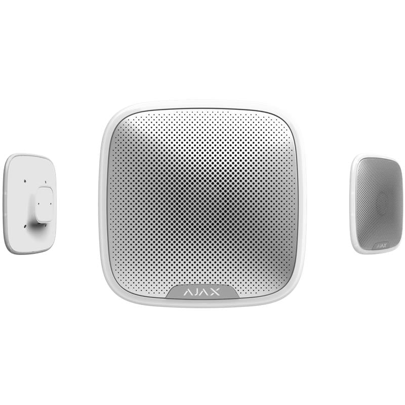 AJAX STREETSIREN 868MHZ 113DB KABLOSUZ HARİCİ DIŞ ORTAM SİREN BEYAZ RENK