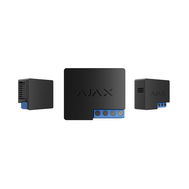 AJAX WALLSWITCH 868MHZ KABLOSUZ 220V/AC 13AMPER AÇ/KAPAT TETİK MODÜLÜ SİYAH RENK