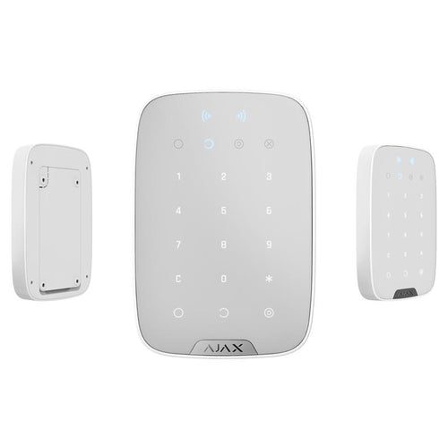AJAX KEYPAD PLUS 868MHZ KABLOSUZ TUŞ TAKIMI VE KART OKUYUCU BEYAZ RENK