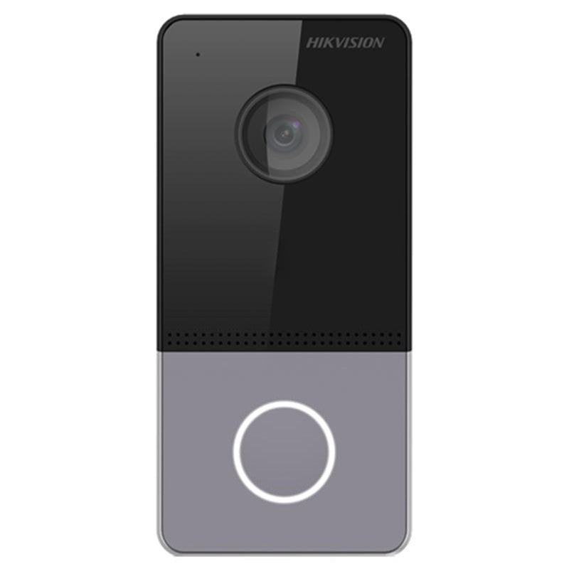 HIKVISION DS-KV6103-PE1(B) 2MP TEK ABONE WIFI VİLLA TİPİ IP65 PLASTİK KASA POE INTERKOM BUTONU