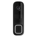 AJAX DOORBELL 4MP 6 METRE IR LED ÇİFT YÖNLÜ KONUŞMA ONVIF WIFI GÖRÜNTÜLÜ KAPI ZİLİ SİYAH