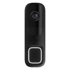 AJAX DOORBELL 4MP 6 METRE IR LED ÇİFT YÖNLÜ KONUŞMA ONVIF WIFI GÖRÜNTÜLÜ KAPI ZİLİ SİYAH