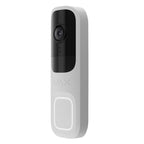 AJAX DOORBELL 4MP 6 METRE IR LED ÇİFT YÖNLÜ KONUŞMA ONVIF WIFI GÖRÜNTÜLÜ KAPI ZİLİ BEYAZ