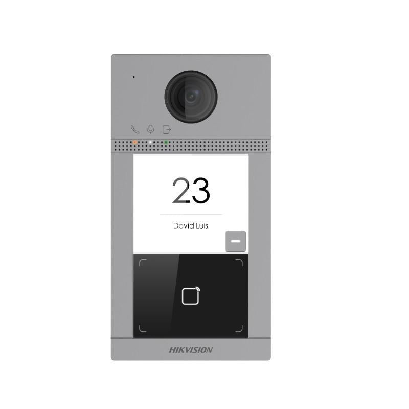 HIKVISION DS-KV8113-WME1 2MP KAMERA MİFARE KART/ TEK ABONE DESTEKLİ IP65 IK08 VİLLA TİPİ METAL KASA