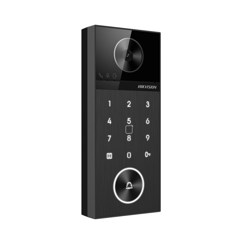 HIKVISION DS-KV6124-WBE1 4MP 150° GENİŞ AÇI 3 METRE IR WIFI6 IP65 POE VİLLA TİPİ KAPI İSTASYONU