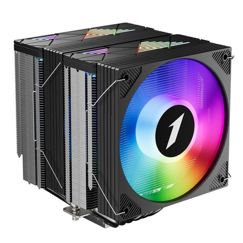 1ST PLAYER CRYO CY12LD SİYAH 2X120MM 4PIN PWM+3PIN ARGB AM4-5/LGA 1851-1700 KULE TİPİ İŞLEMCİ HAVA S