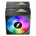 1ST PLAYER CRYO CY12LD SİYAH 2X120MM 4PIN PWM+3PIN ARGB AM4-5/LGA 1851-1700 KULE TİPİ İŞLEMCİ HAVA S