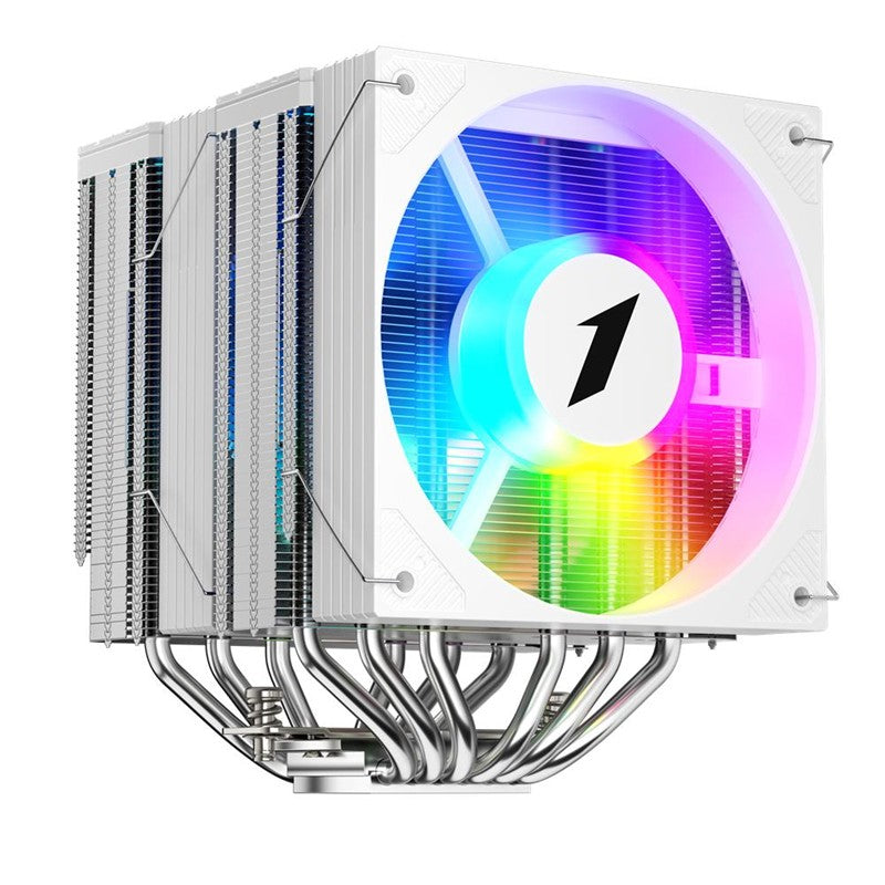 1ST PLAYER CRYO CY12LD BEYAZ 2X120MM 4PIN PWM+3PIN ARGB AM4-5/LGA 1851-1700 KULE TİPİ İŞLEMCİ SOĞUTU