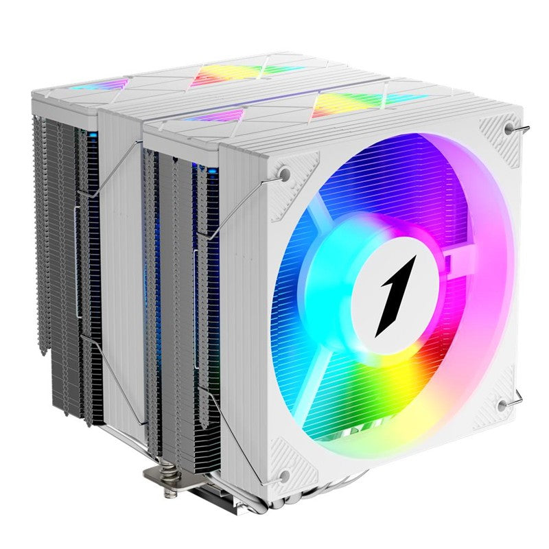 1ST PLAYER CRYO CY12LD BEYAZ 2X120MM 4PIN PWM+3PIN ARGB AM4-5/LGA 1851-1700 KULE TİPİ İŞLEMCİ SOĞUTU
